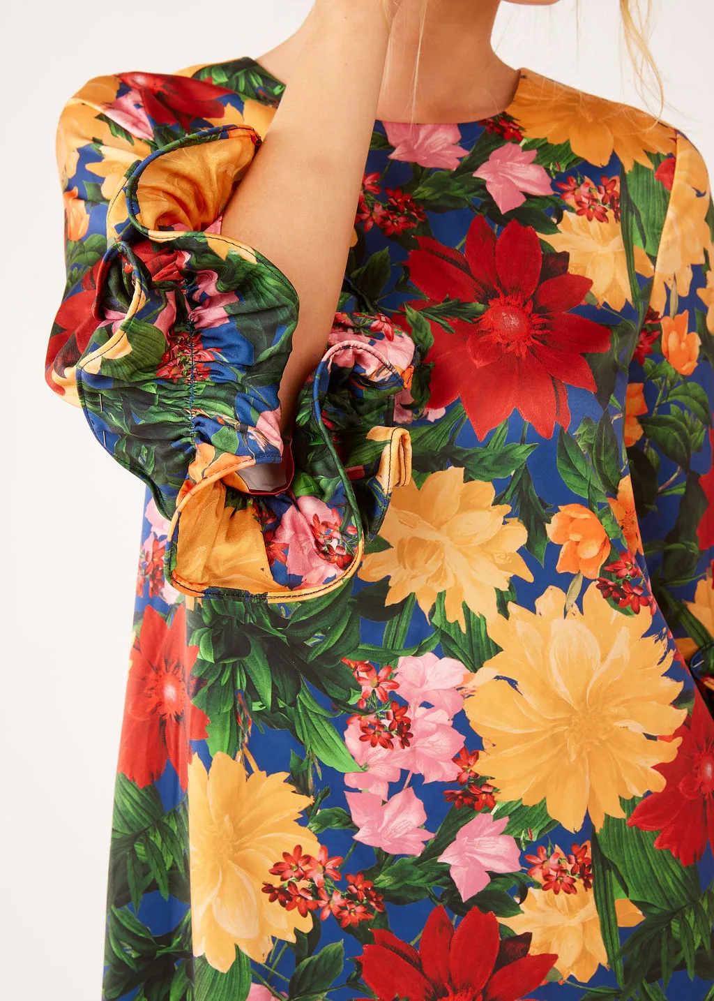 Bronwyn Dress Full Bloom Satin sold by Abbey Glass product image thumbnail 3