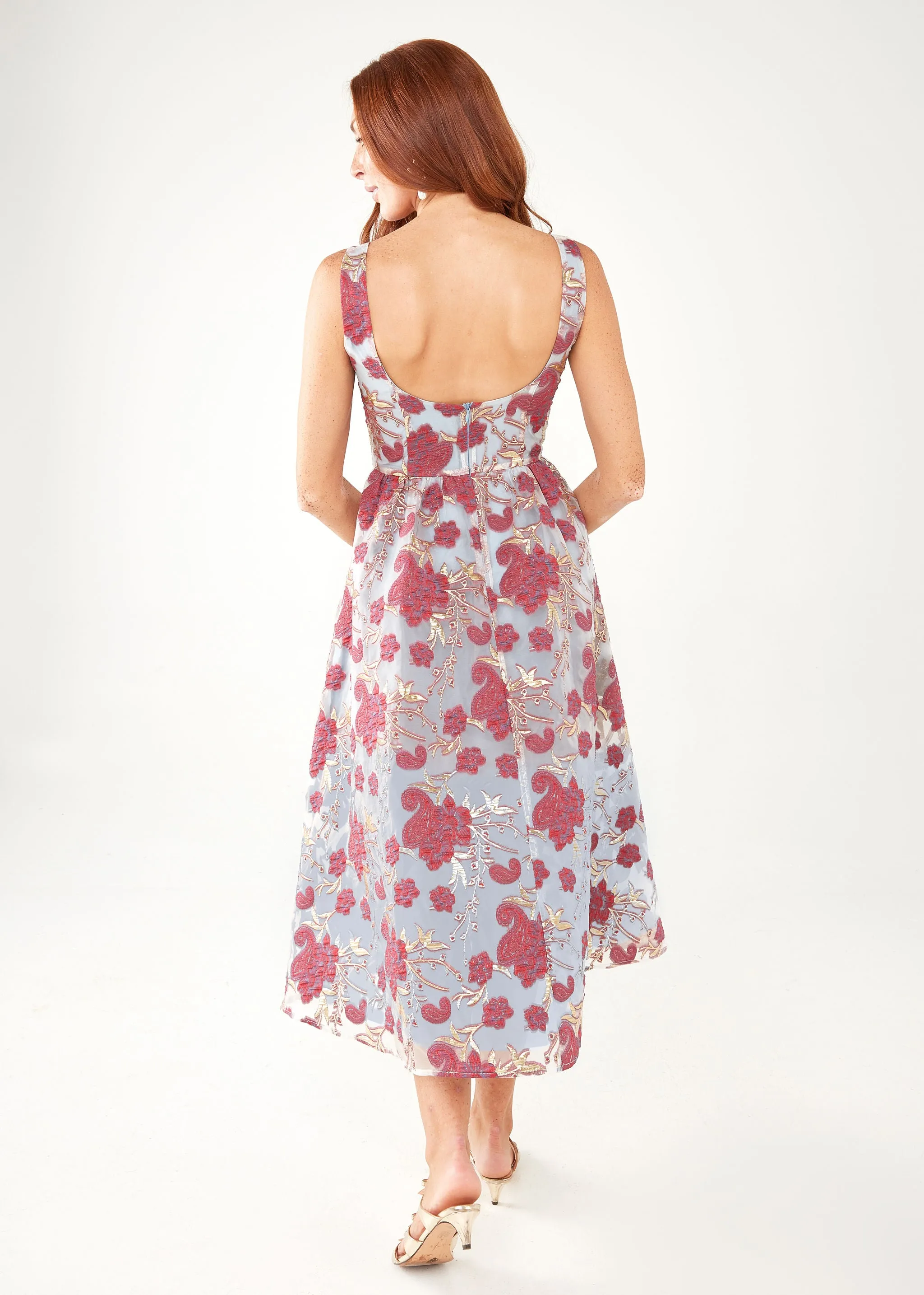 Victoria Dress Moonlight Petal Organza sold by Abbey Glass product image thumbnail 5