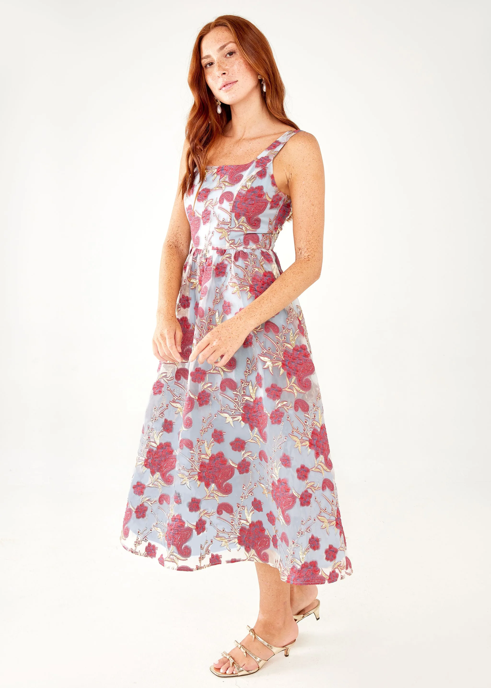 Victoria Dress Moonlight Petal Organza sold by Abbey Glass product image thumbnail 4