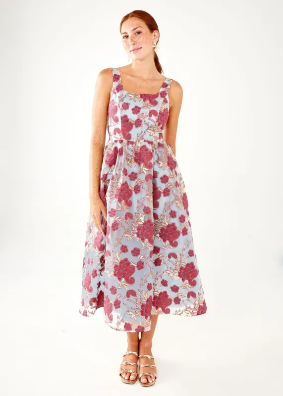 Victoria Dress Moonlight Petal Organza made by Abbey Glass