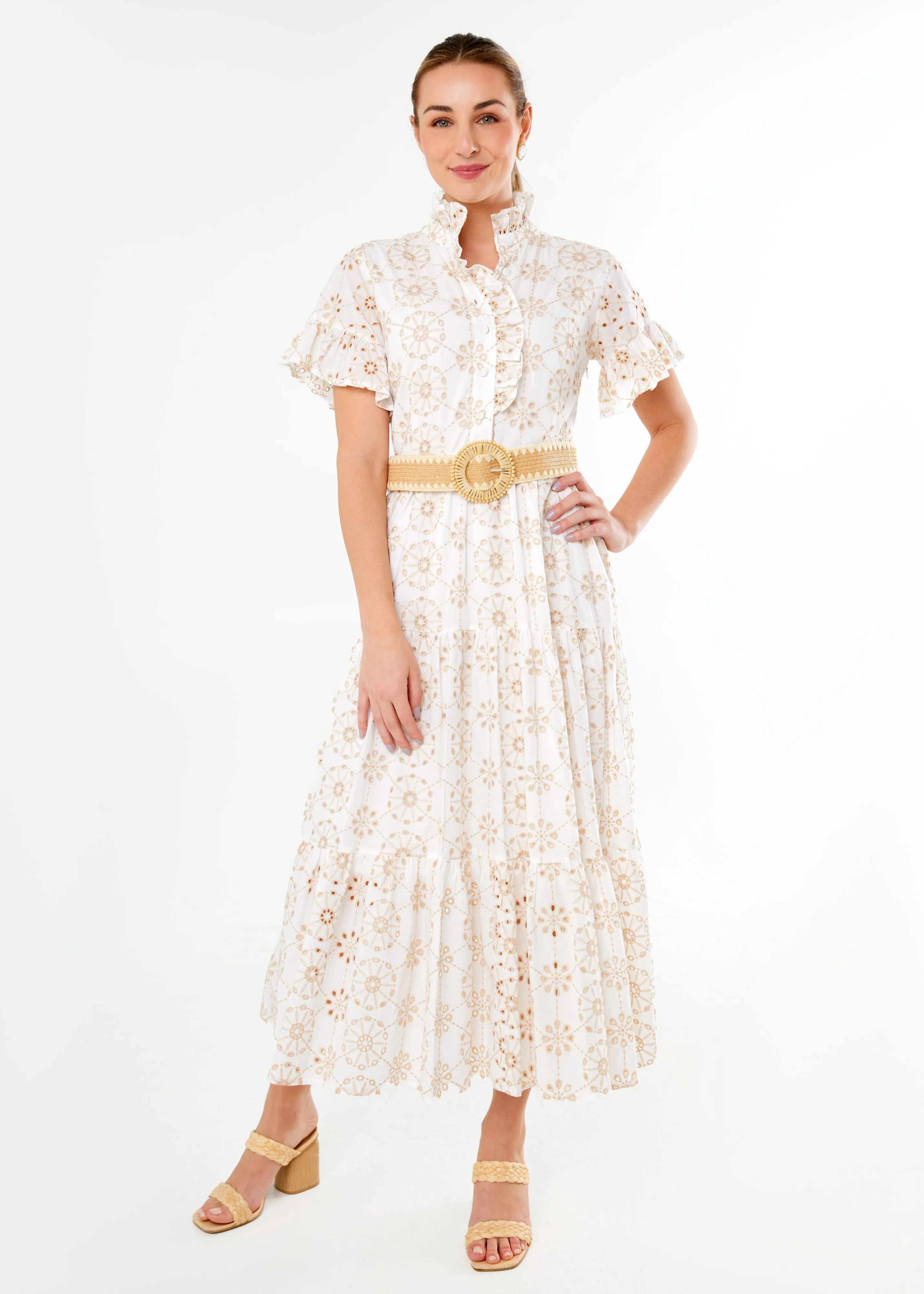 Woven Belt White sold by Abbey Glass product image thumbnail 2