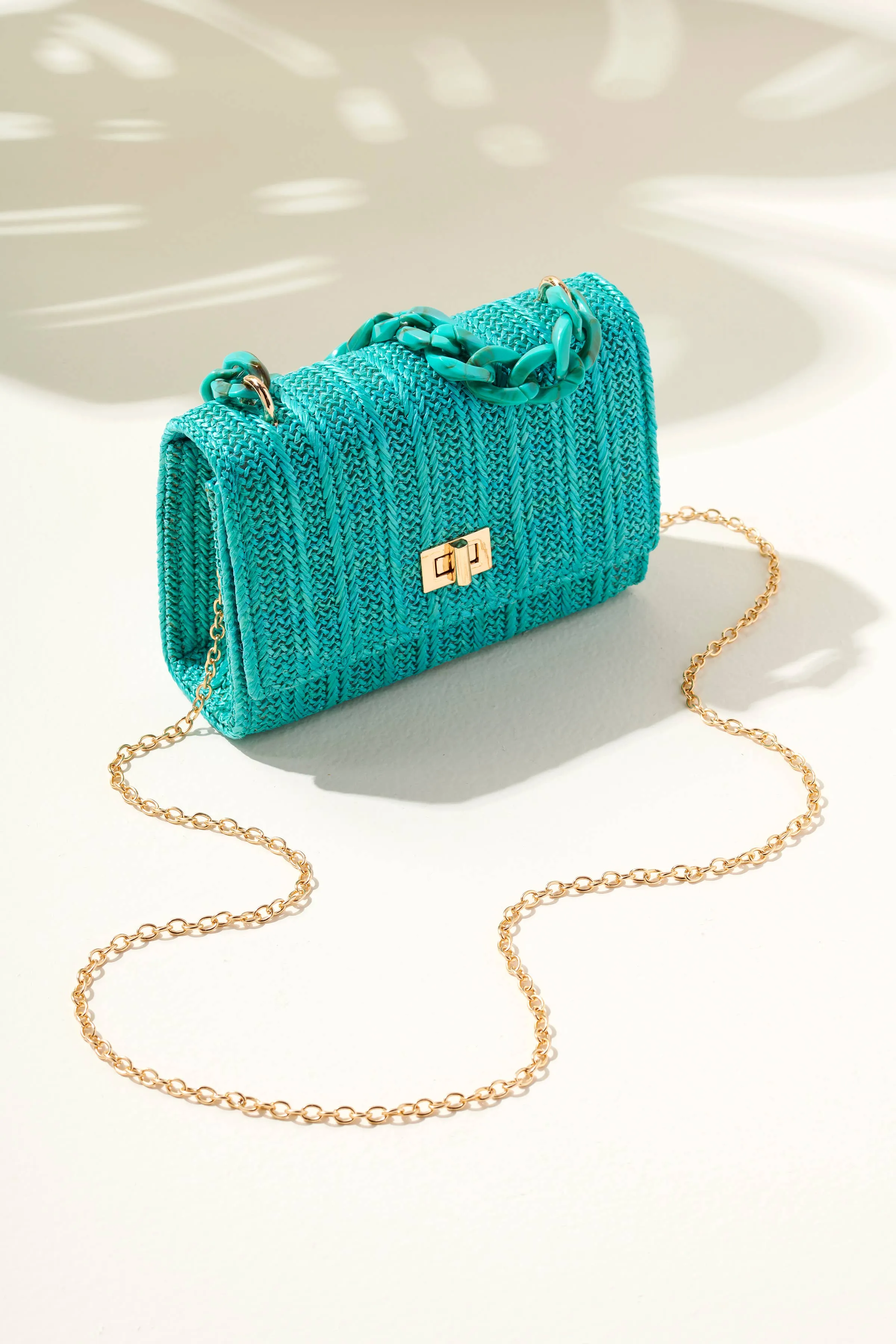 MARISOL MINI BAG: TURQUOISE sold by Abbey Glass product image thumbnail 2