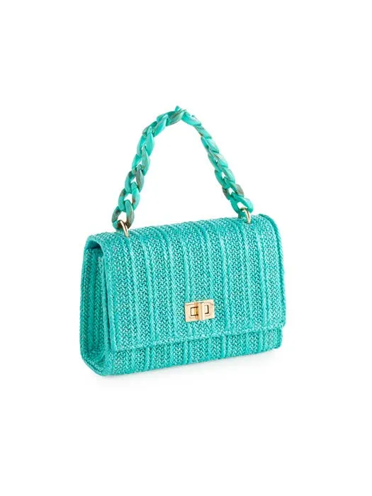 MARISOL MINI BAG: TURQUOISE sold by Abbey Glass