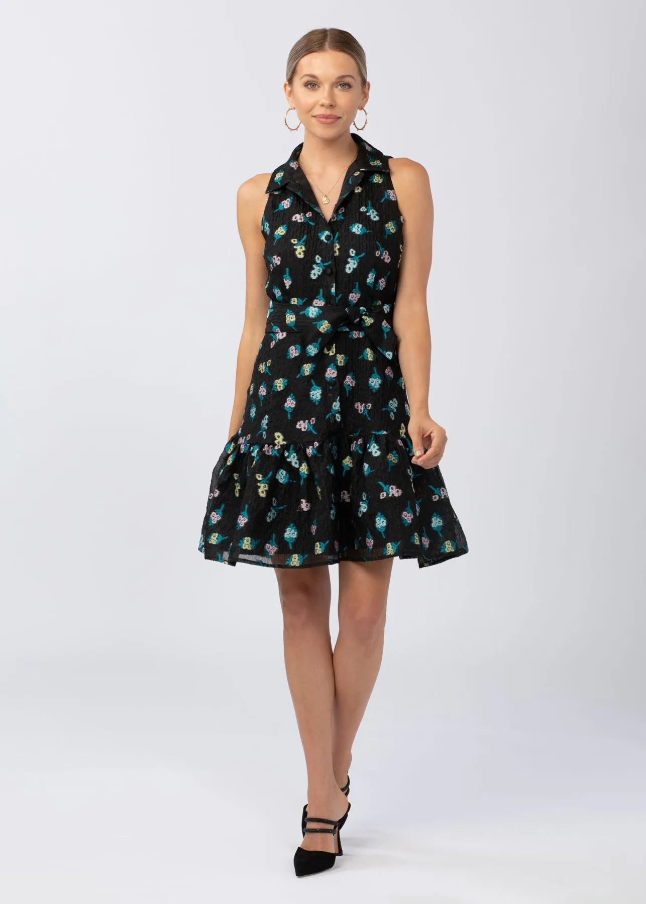 Lara Ruffle Mini Dress Bouquet sold by Abbey Glass product image thumbnail 2