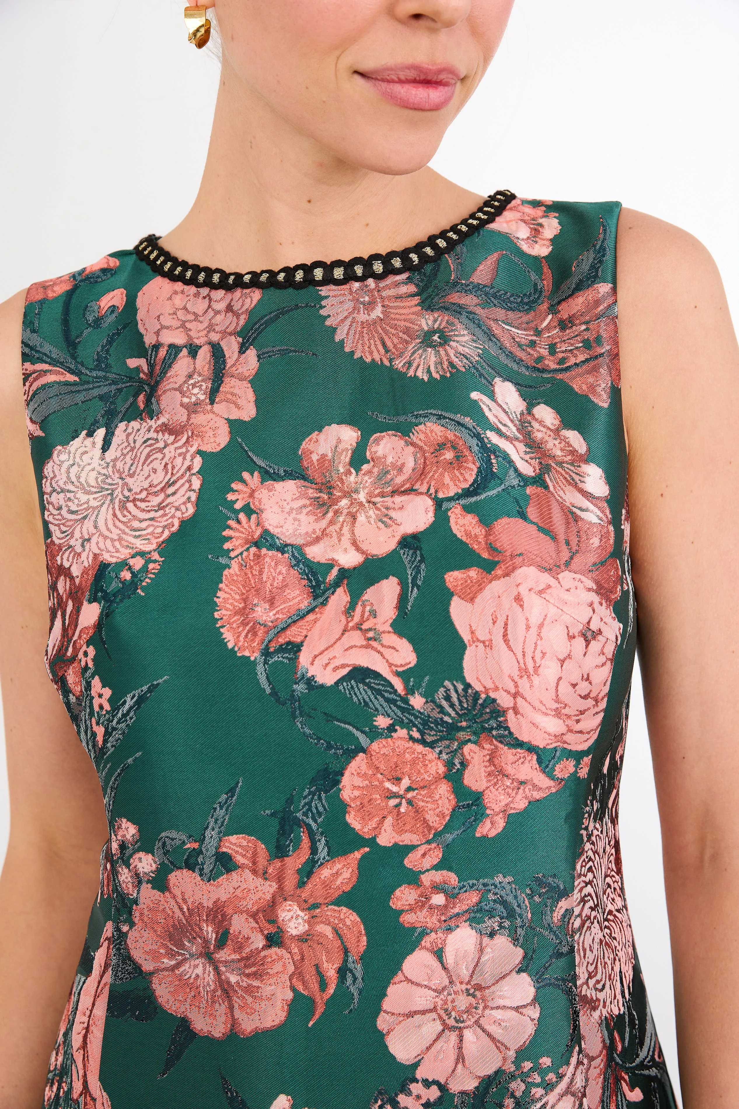 Avery Dress Forest Mum Jacquard sold by Abbey Glass product image thumbnail 2