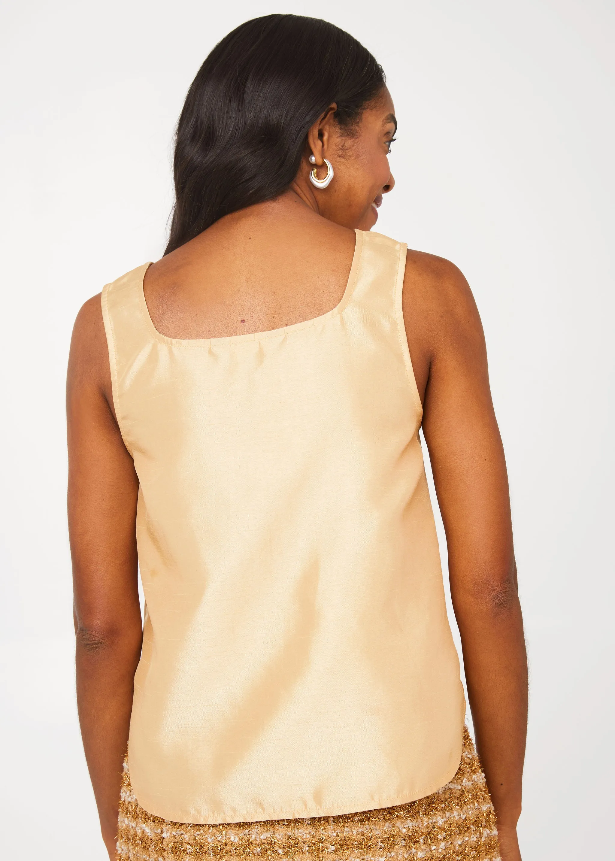 Zara Top Gold Dupioni sold by Abbey Glass product image thumbnail 3