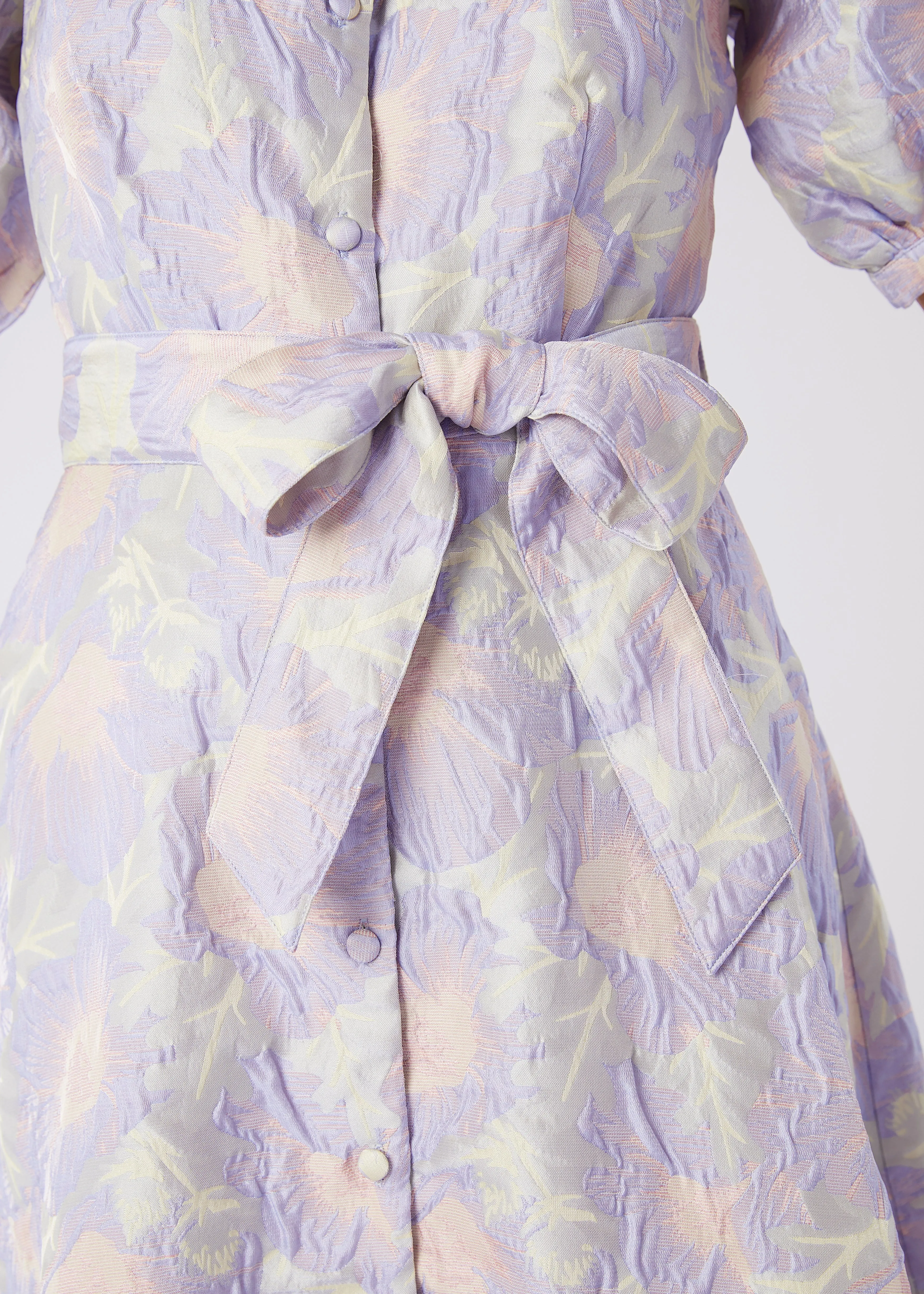 Charlotte Gown Lilac Floral Jacquard sold by Abbey Glass product image thumbnail 3