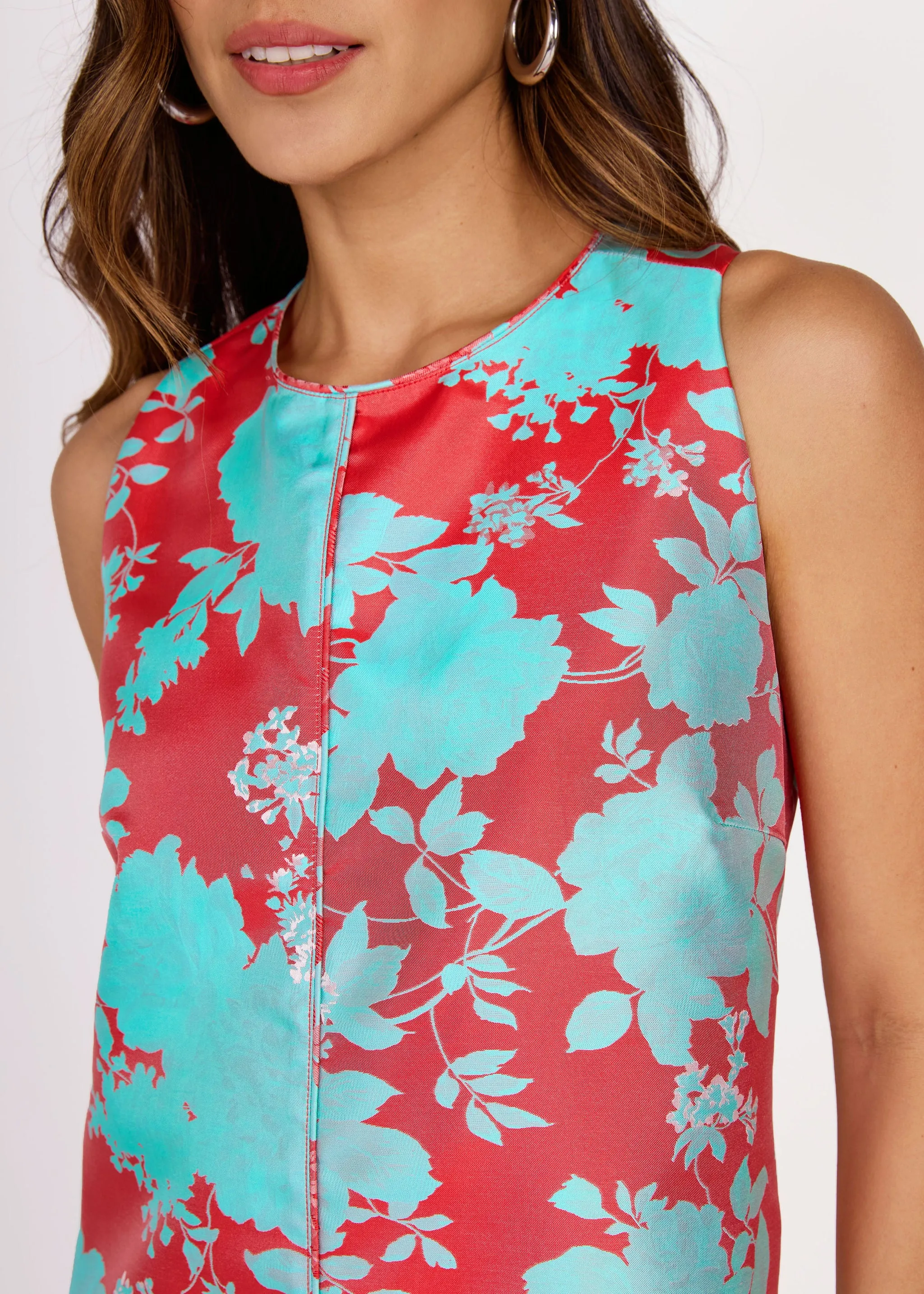 Hannah Mini Dress Red Briar Bloom Jacquard sold by Abbey Glass product image thumbnail 2