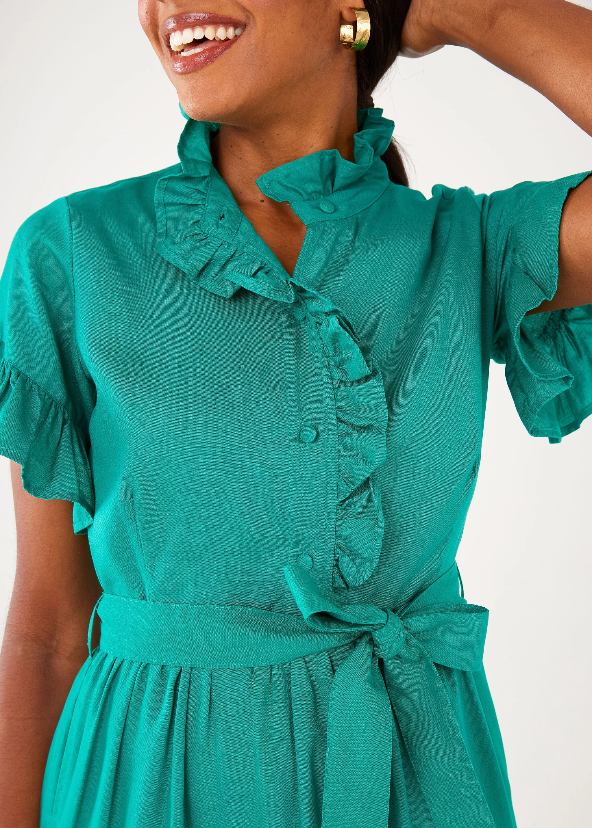 Sadie Maxi Dress Turquoise sold by Abbey Glass product image thumbnail 2