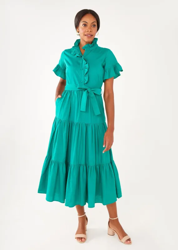 Sadie Maxi Dress Turquoise sold by Abbey Glass