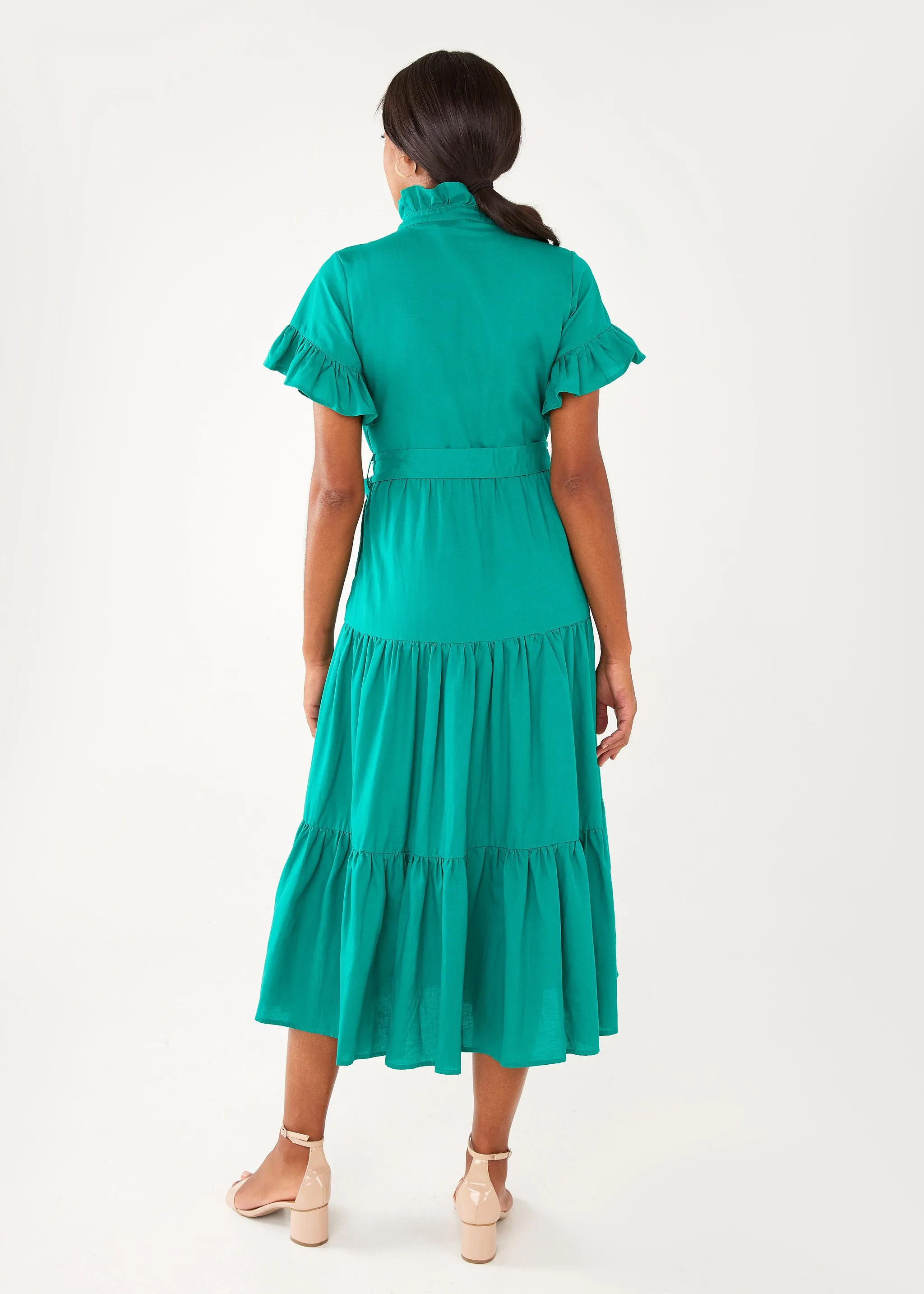 Sadie Maxi Dress Turquoise sold by Abbey Glass product image thumbnail 4