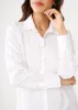 Nora White Poplin Blouse sold by Abbey Glass