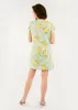 Short Sleeve Ellen Dress Rose Garden Jacquard sold by Abbey Glass