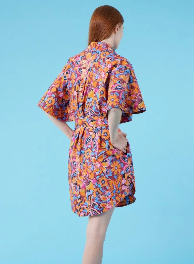 Erika Dress in Painted Floral sold by Beau & Ro product image thumbnail 2