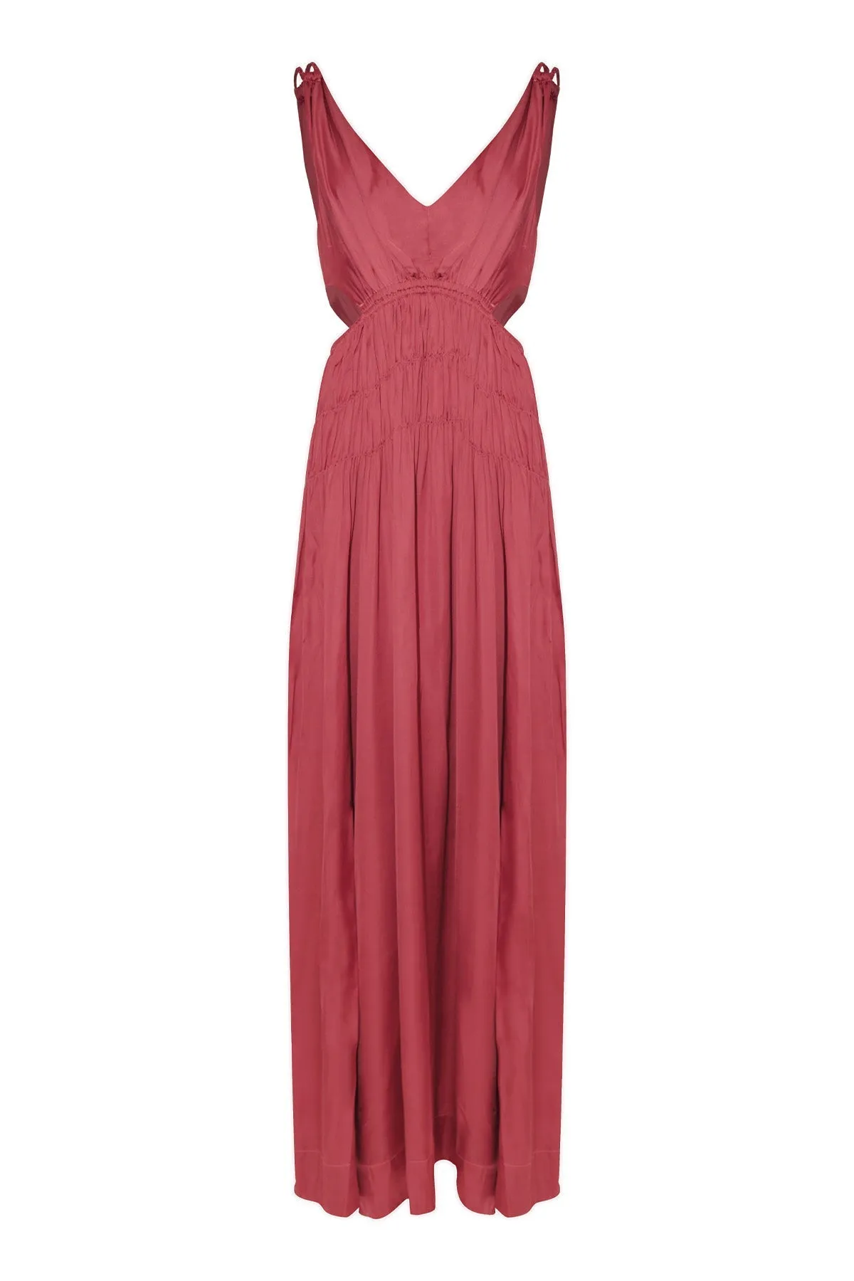 Lollo Long Dress in Red sold by Beau & Ro product image thumbnail 5