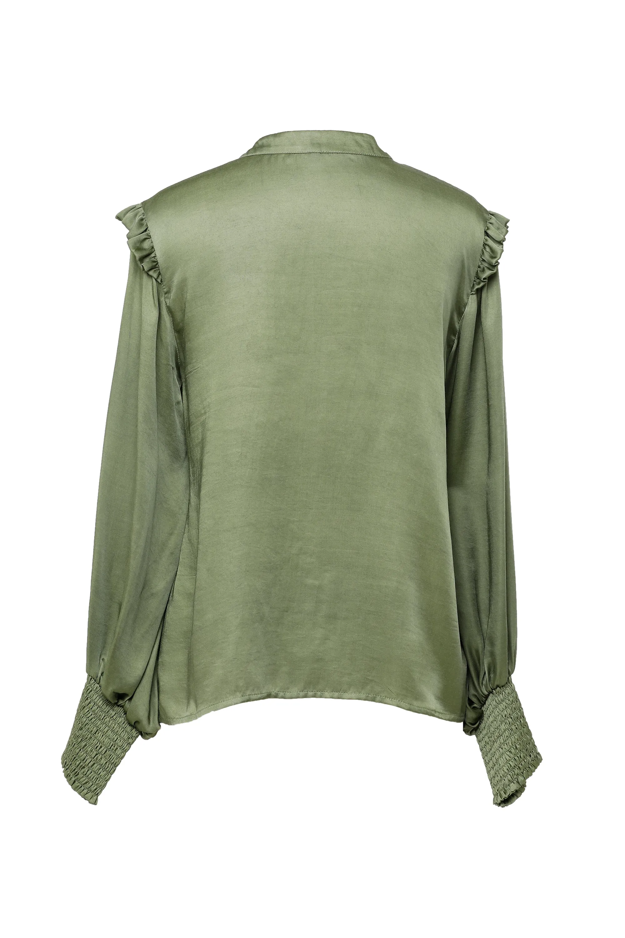 Agnes Top in Olive sold by Beau & Ro product image thumbnail 5