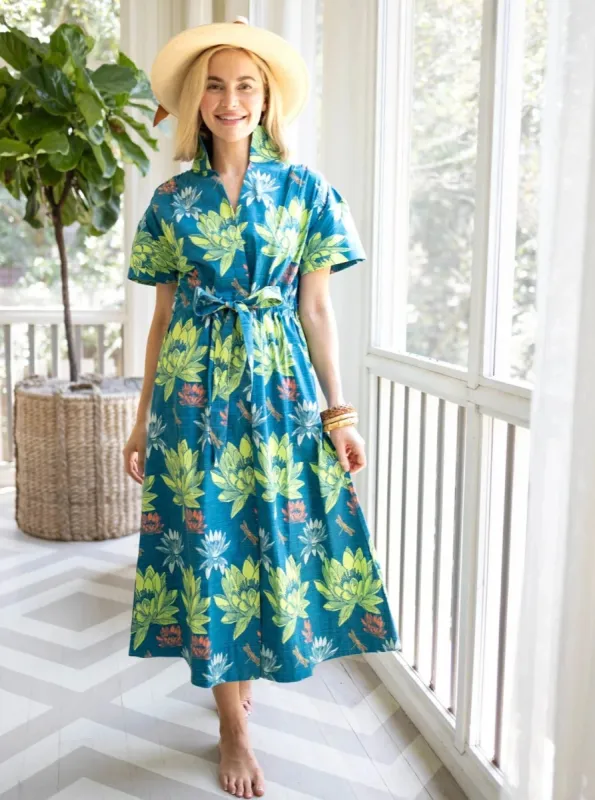 Bria Dress in Lotus Love sold by Beau & Ro