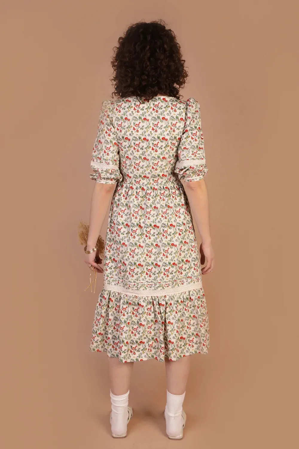 Ixora Dress in Pop Floral sold by Beau & Ro product image thumbnail 4