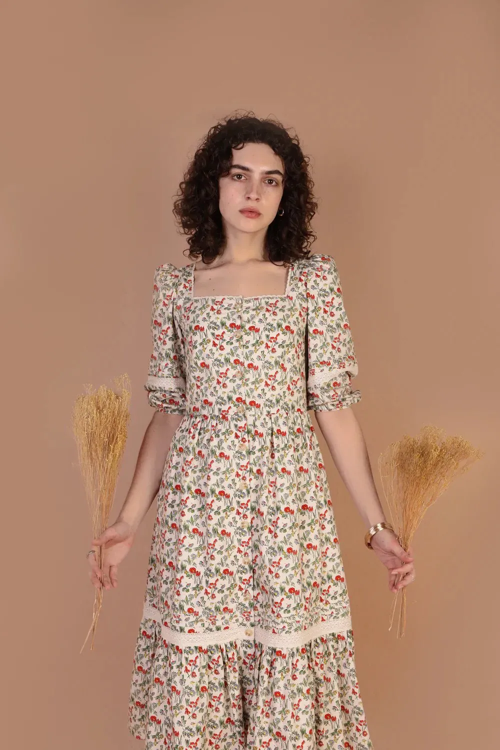 Ixora Dress in Pop Floral sold by Beau & Ro product image thumbnail 2