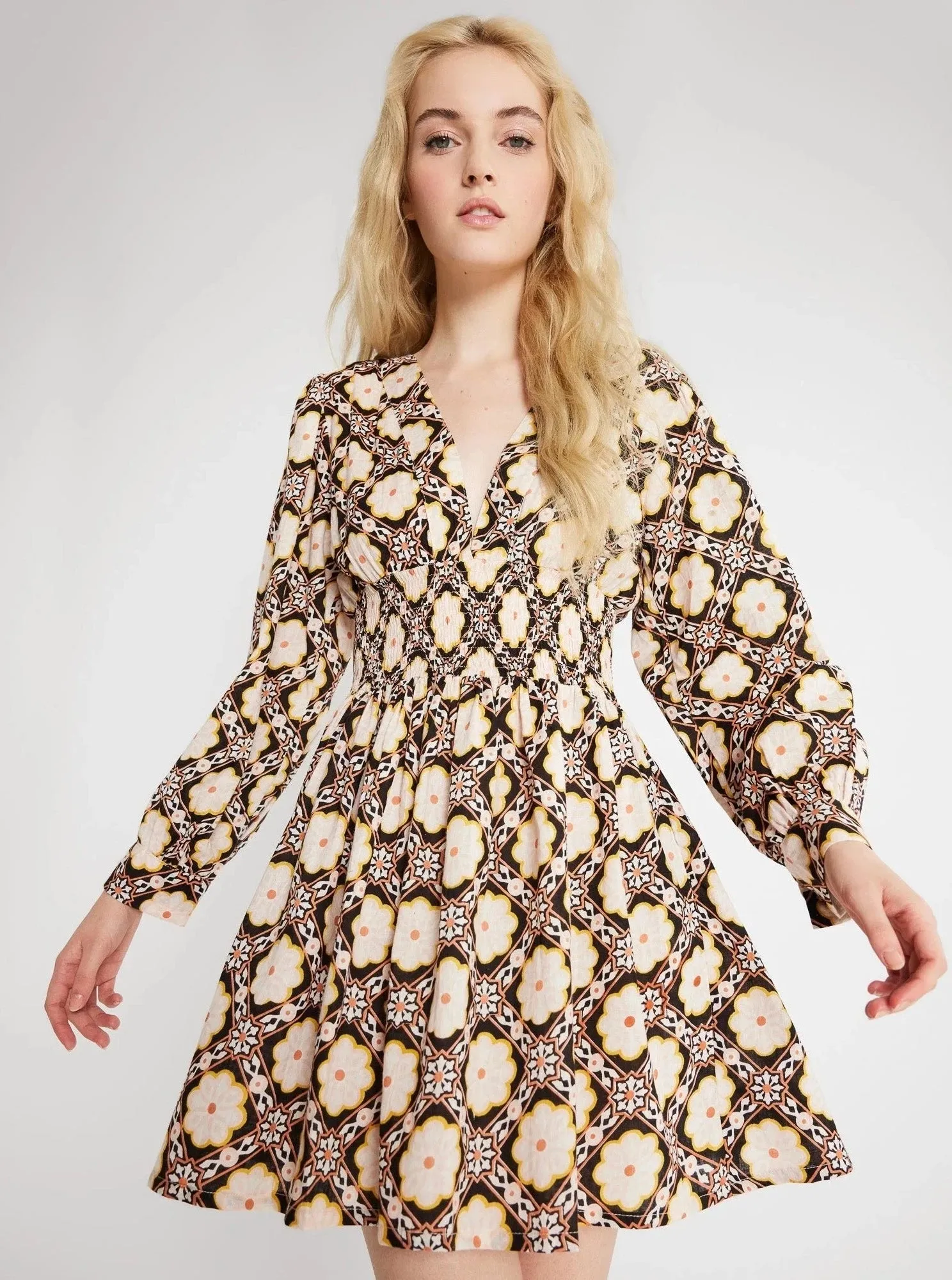 Claudia Dress in Merida sold by Beau & Ro