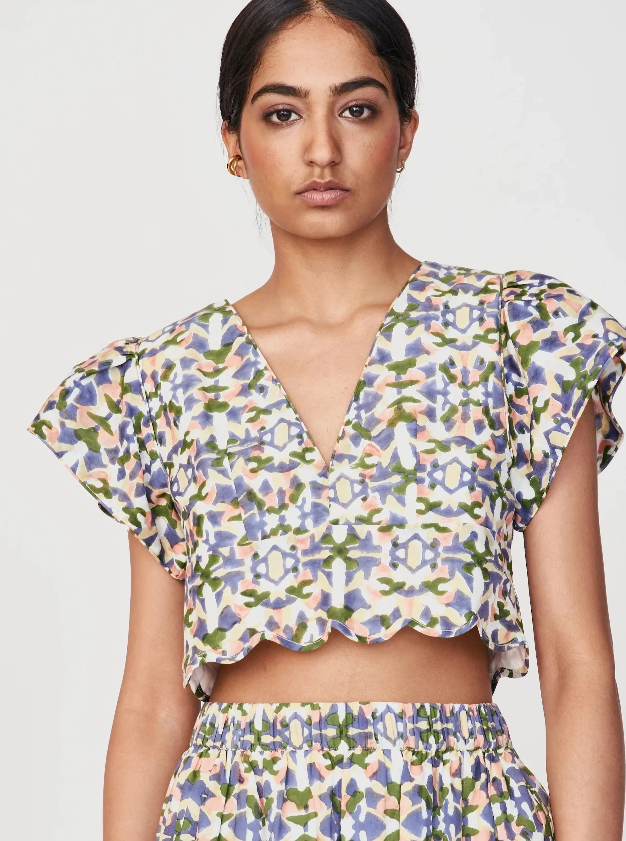 Naples Top in Taffy sold by Beau & Ro