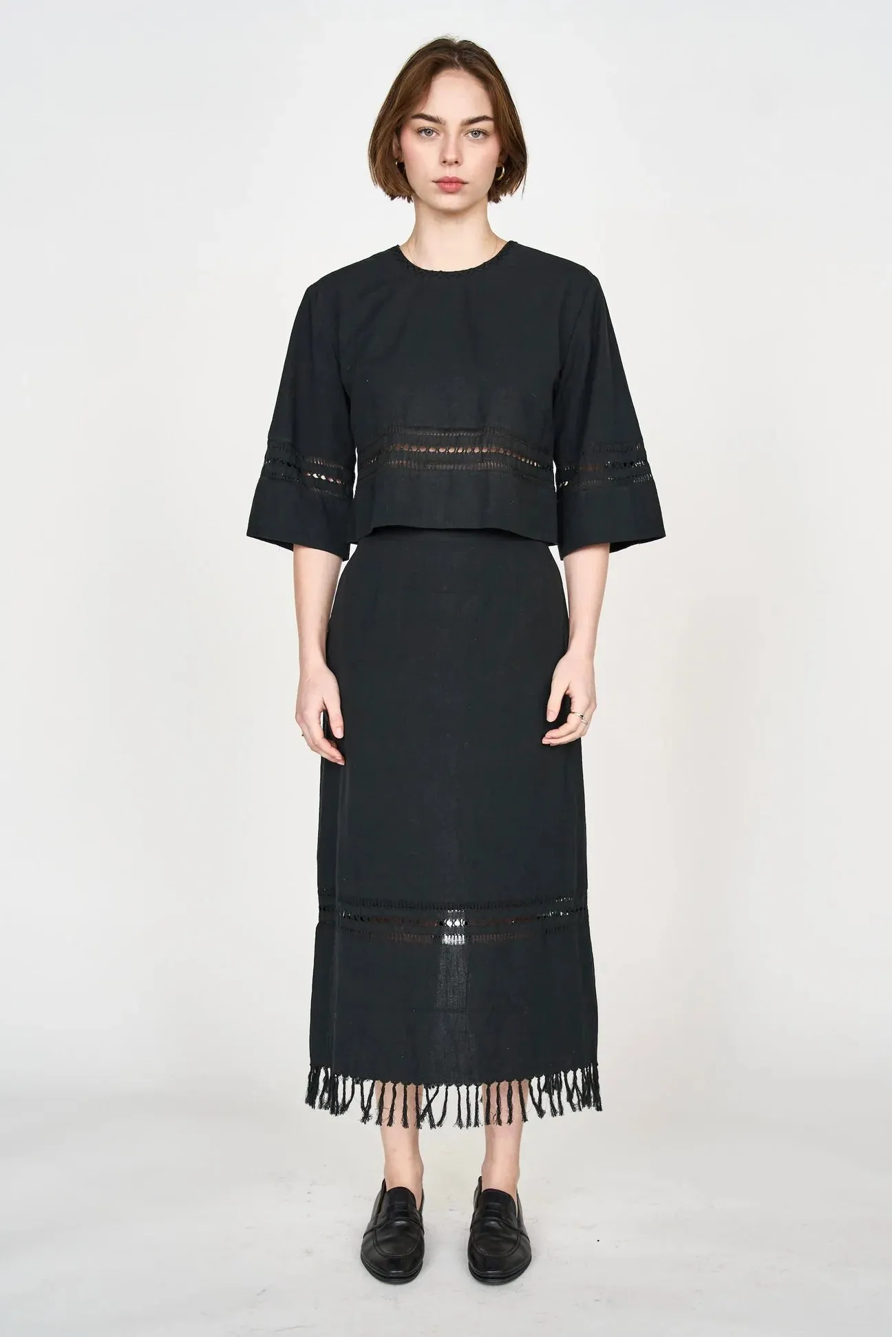 Sintra Top in Black sold by Beau & Ro product image thumbnail 3