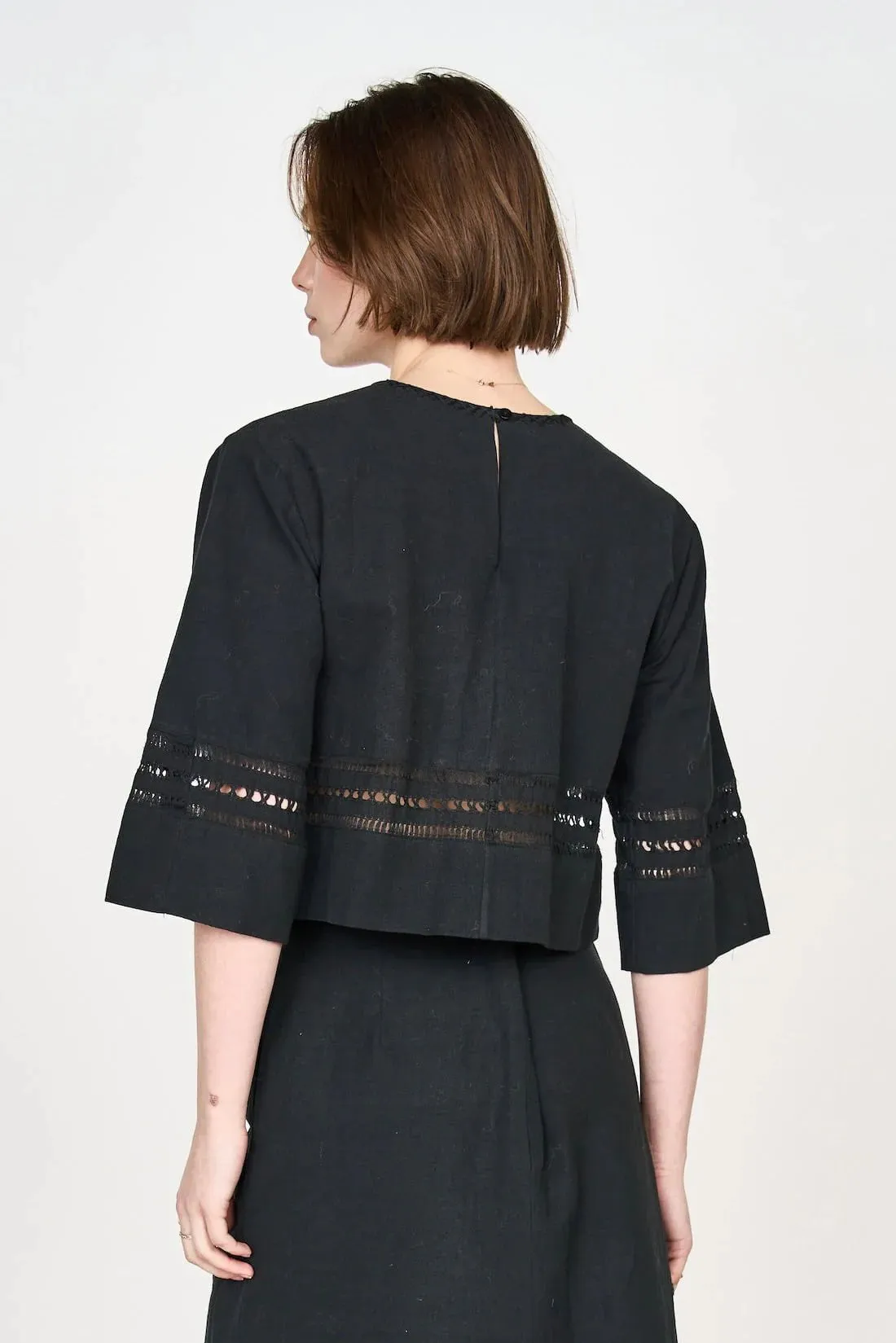 Sintra Top in Black sold by Beau & Ro product image thumbnail 2