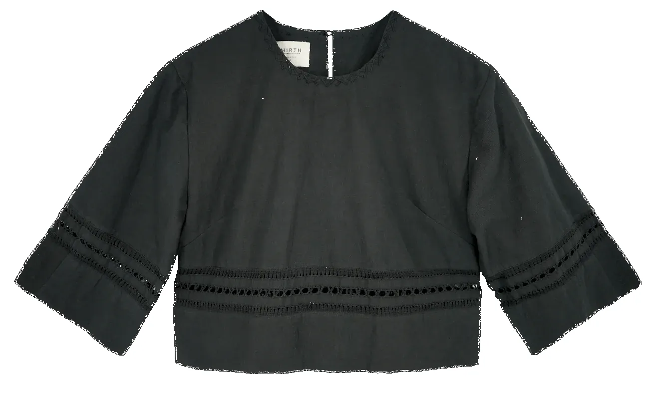 Sintra Top in Black sold by Beau & Ro product image thumbnail 4