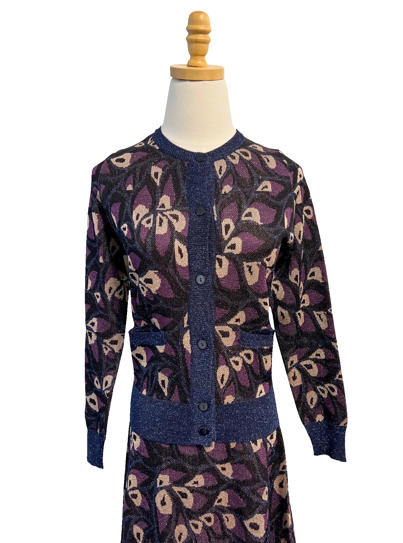 Round Neck Short Cardigan sold by Beau & Ro