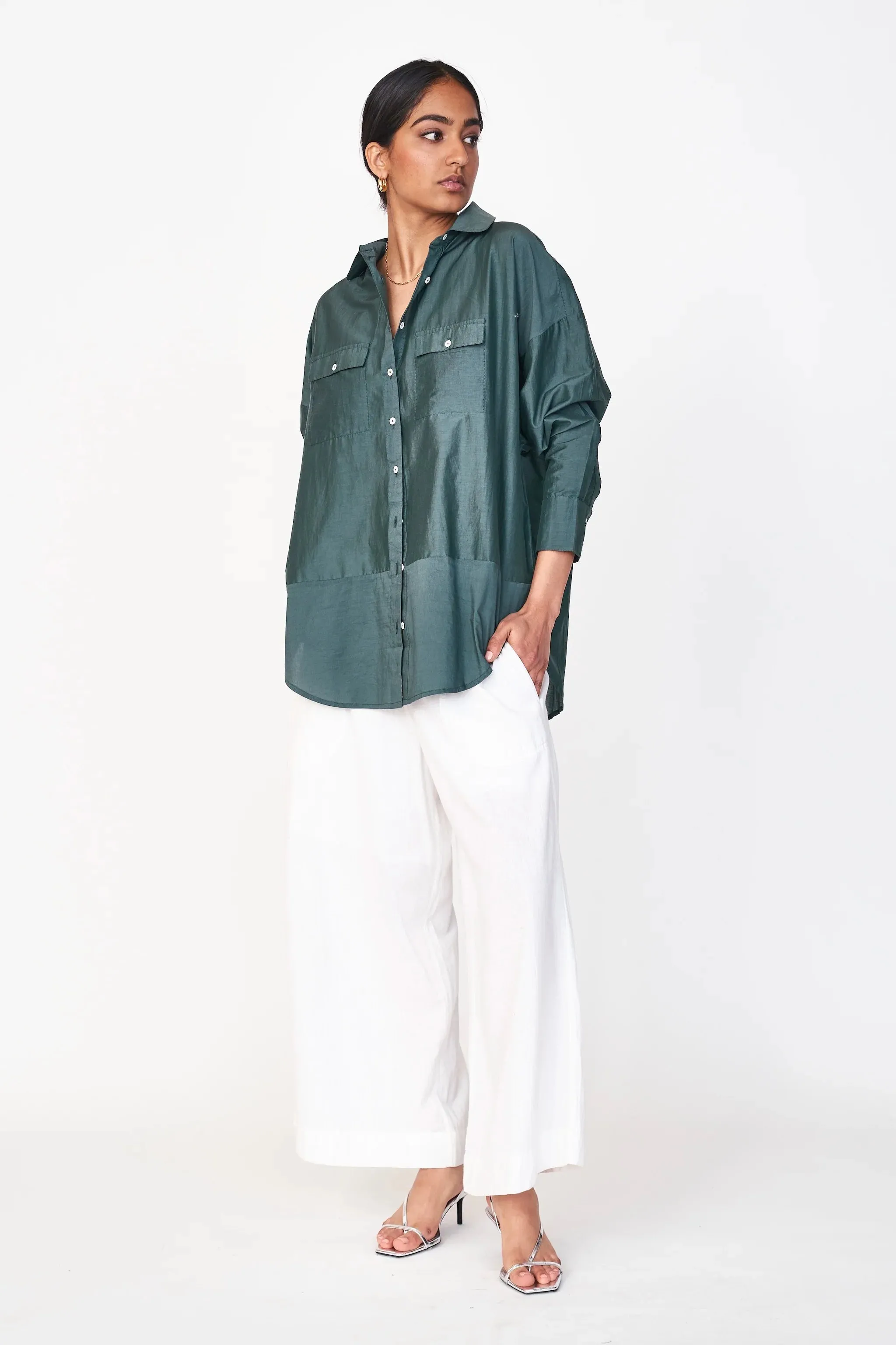 Mirth Pant in White sold by Beau & Ro product image thumbnail 3