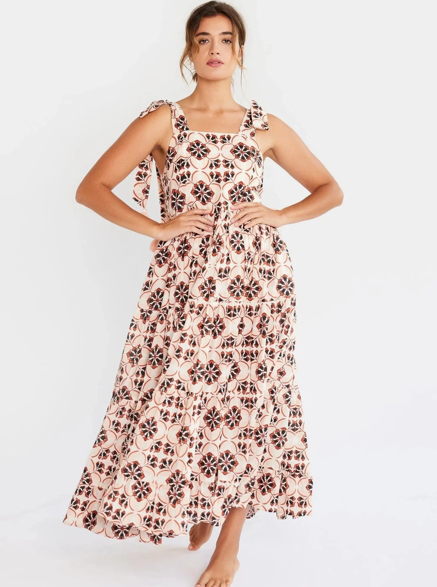 Daphne Dress in Sayulita sold by Beau & Ro