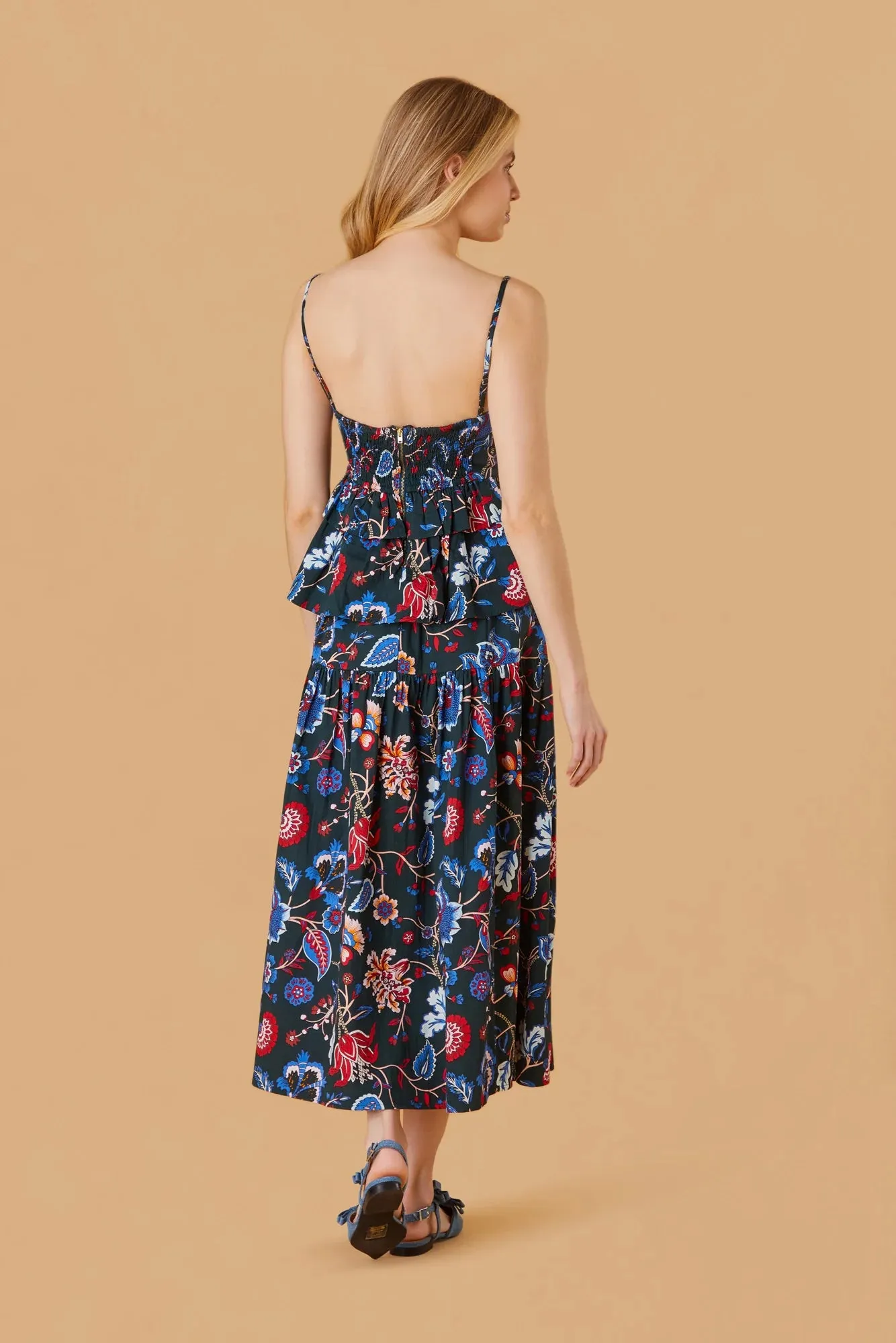 Quinn Skirt in Evergreen Chintz sold by Beau & Ro product image thumbnail 4