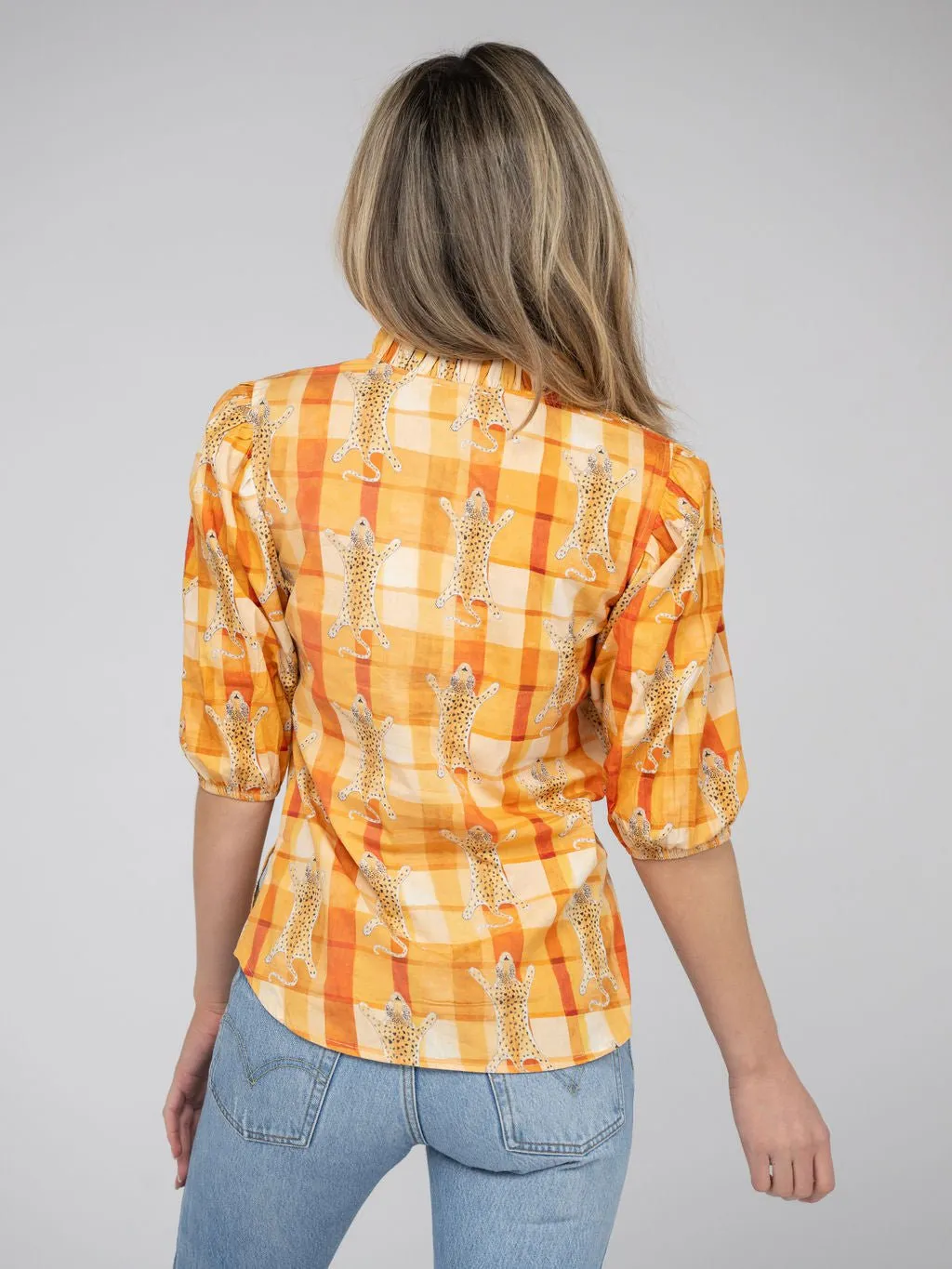 The Lily Top | Clementine Cheetah sold by Beau & Ro product image thumbnail 4