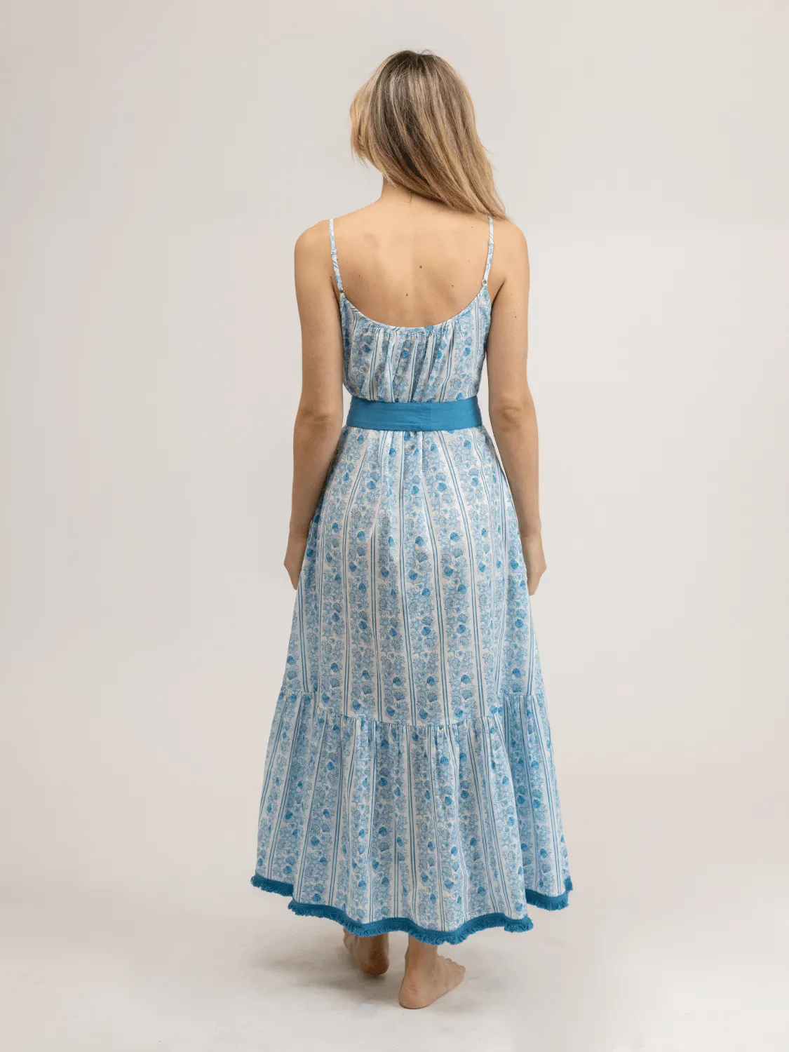 The Sunny Dress | Mermaid Stripe sold by Beau & Ro product image thumbnail 4