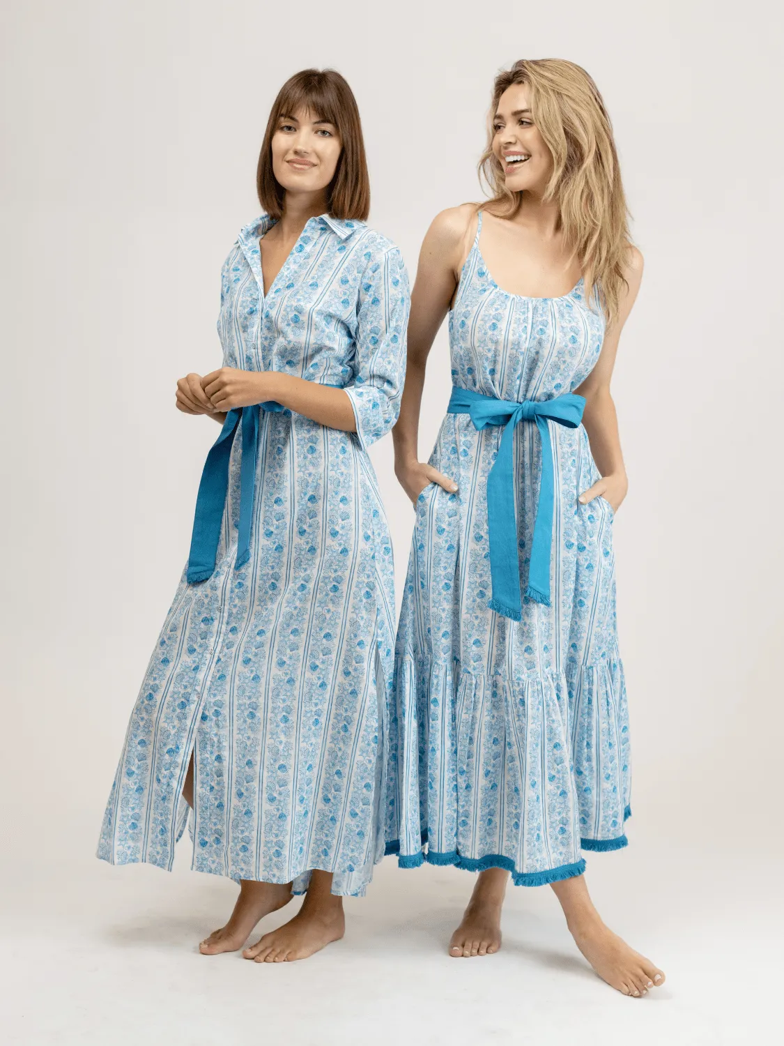 The Sunny Dress | Mermaid Stripe sold by Beau & Ro product image thumbnail 5