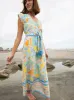 Sage Maxi in Absract sold by Beau & Ro