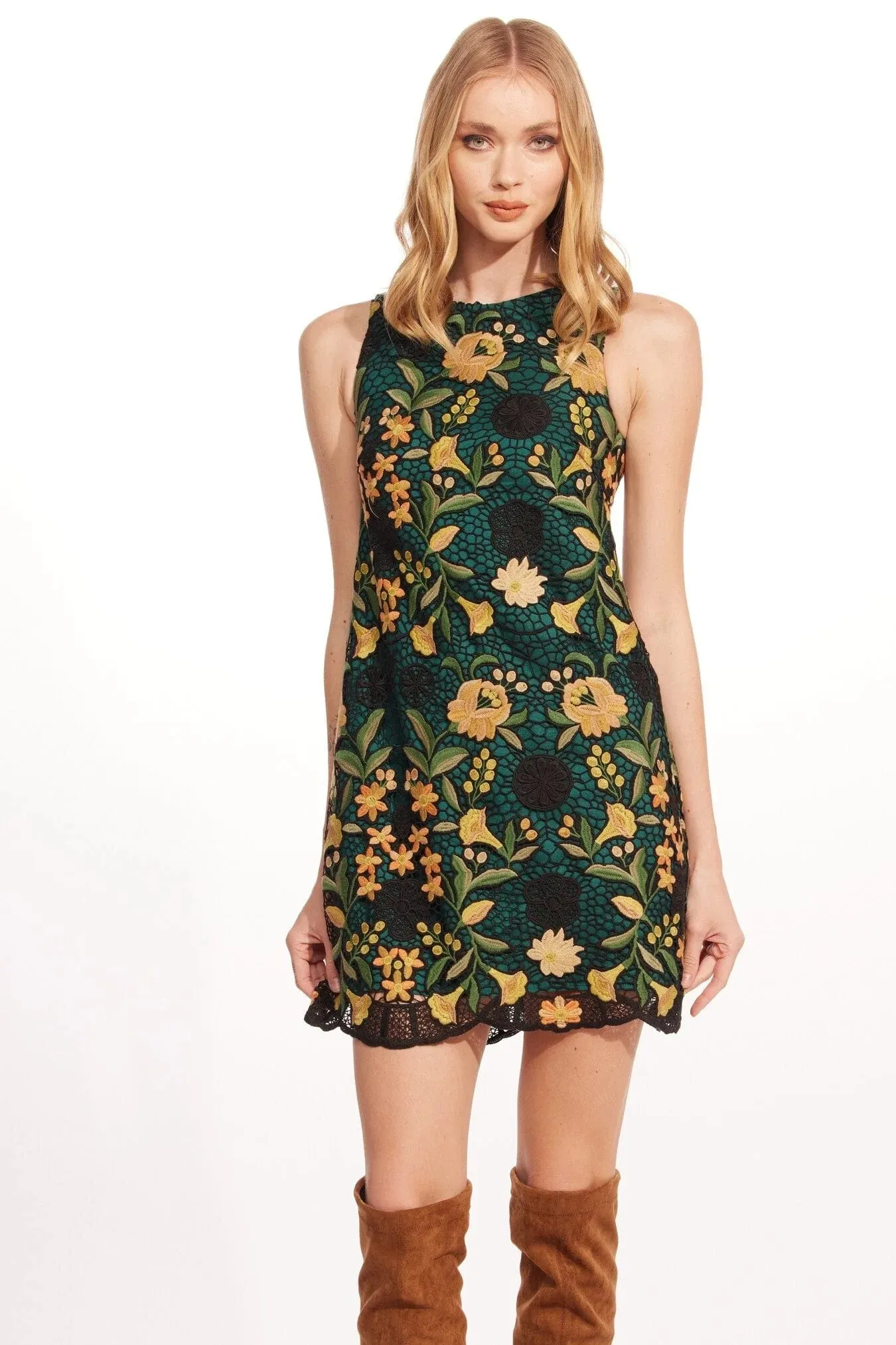 Clarisse Dress in Harvest Bloom sold by Beau & Ro product image thumbnail 2