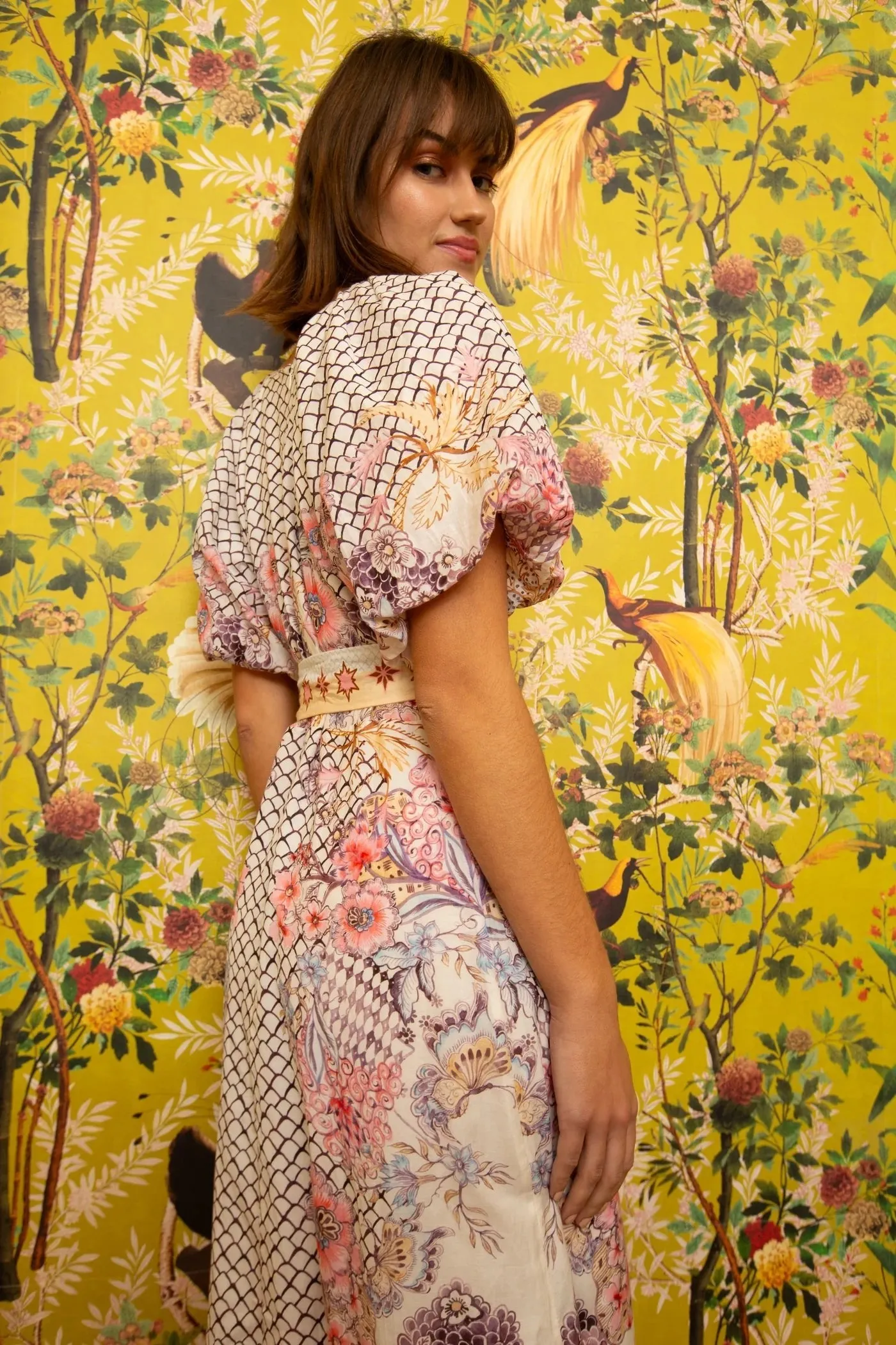 Allie Maxi Dress in Stargaze sold by Beau & Ro product image thumbnail 4