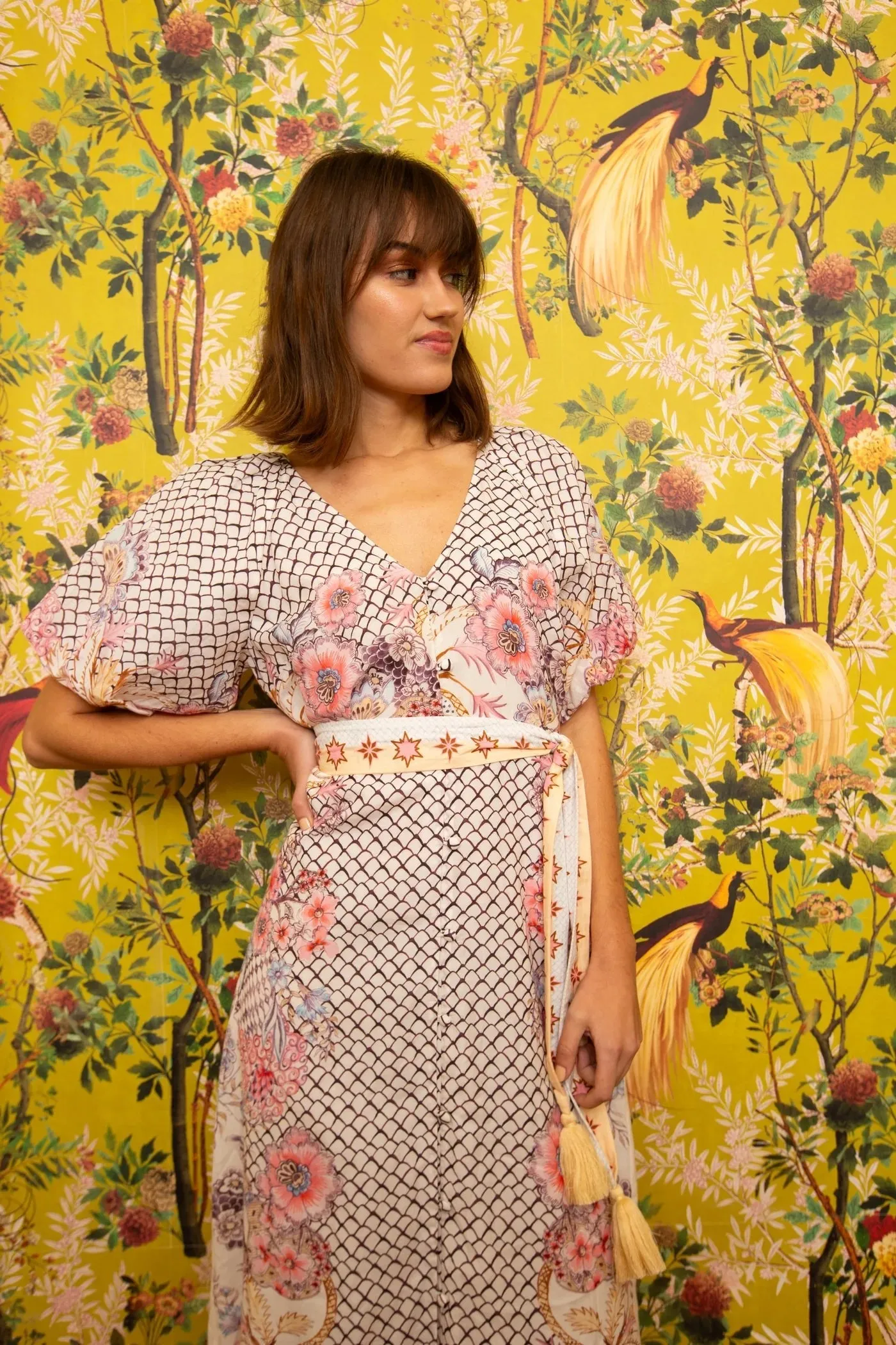 Allie Maxi Dress in Stargaze sold by Beau & Ro product image thumbnail 2