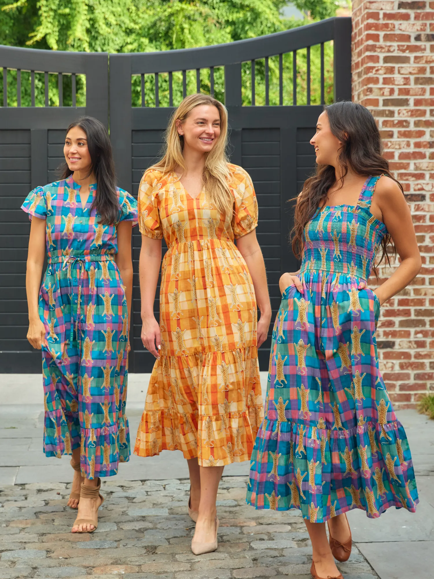 The Page Midi Dress | Multi Cheetah sold by Beau & Ro product image thumbnail 2