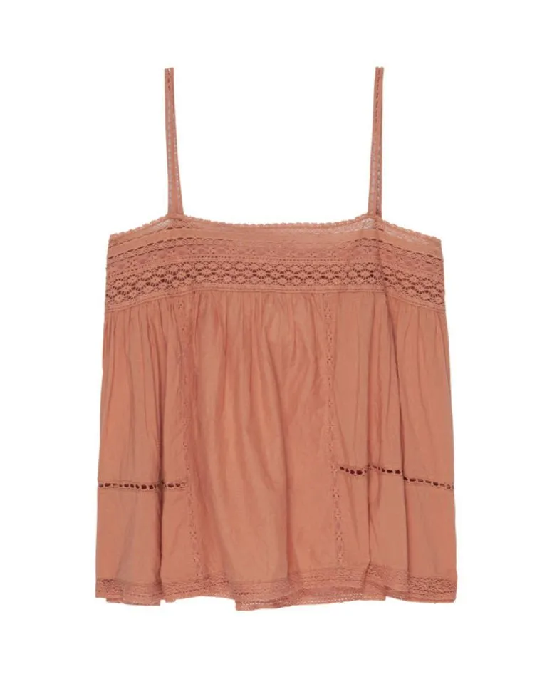 The Heirloom Cami in Peach Nectar sold by Beau & Ro
