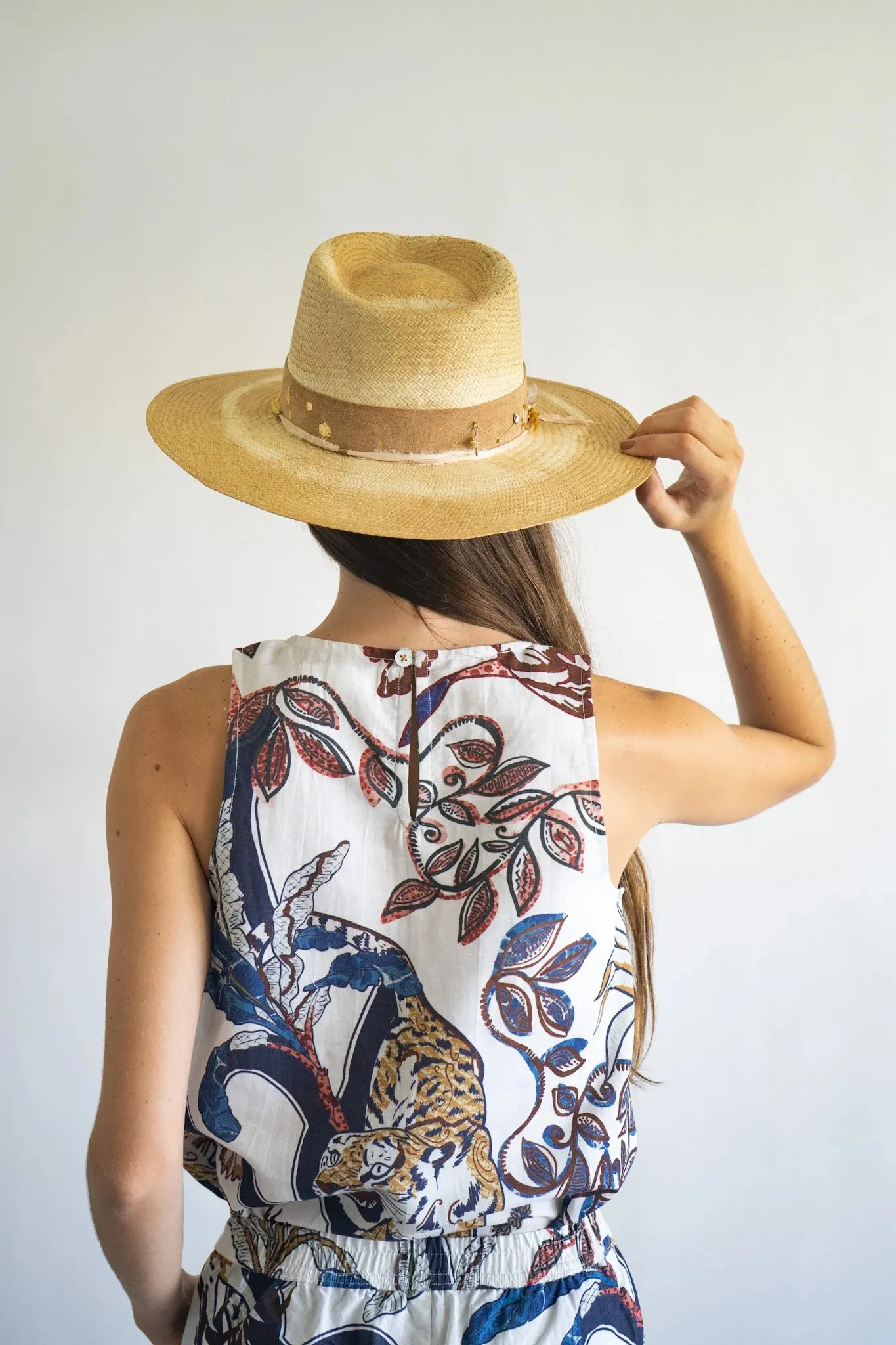 Color Tiger Tank Top sold by Beau & Ro product image thumbnail 5