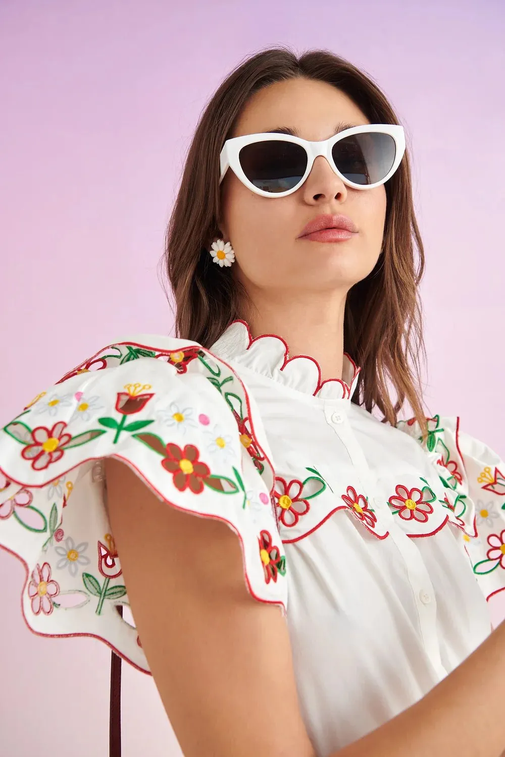 Bora Bora Dress in White sold by Beau & Ro product image thumbnail 3