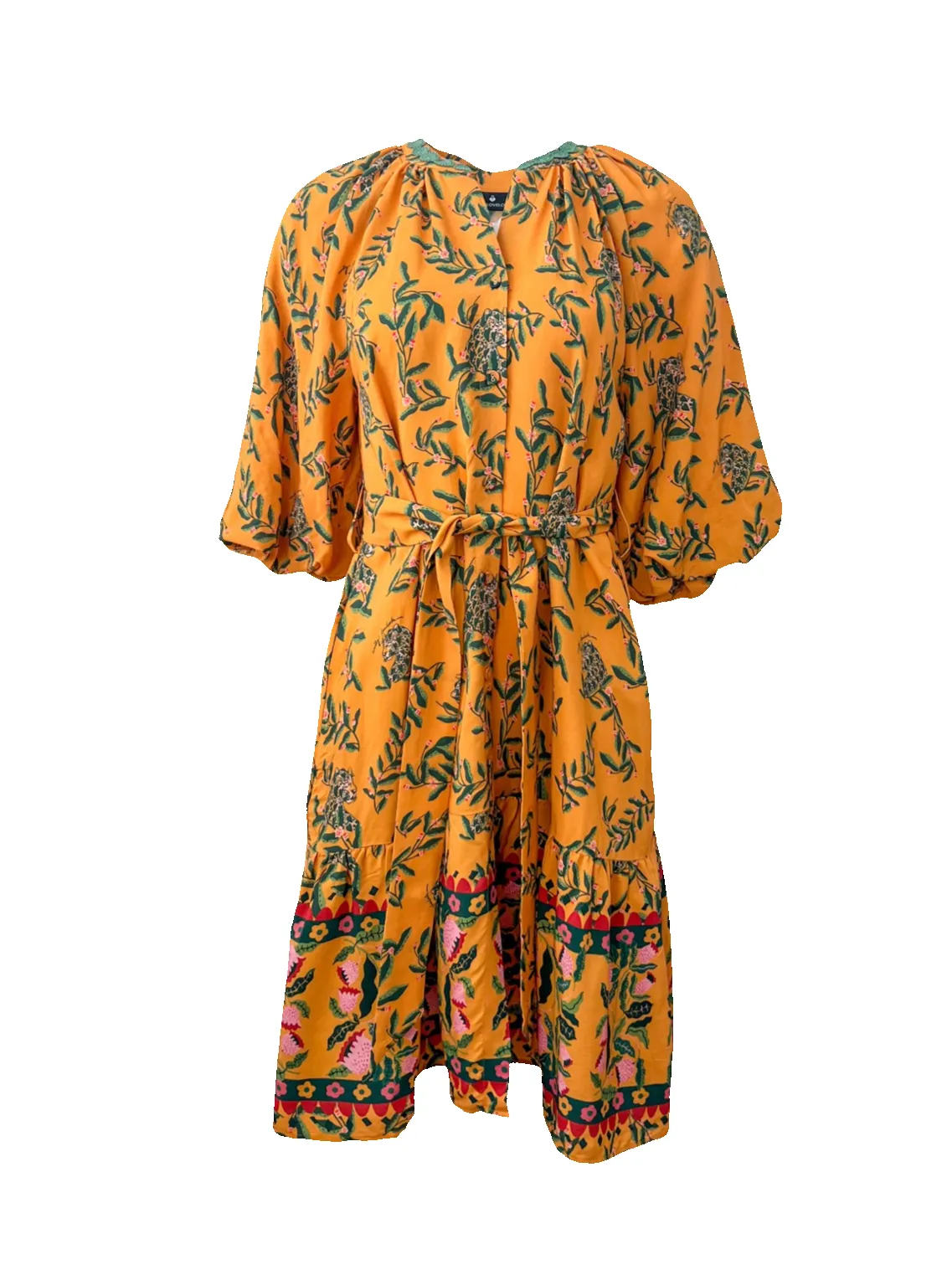 Sarah Dress in Yellow sold by Beau & Ro