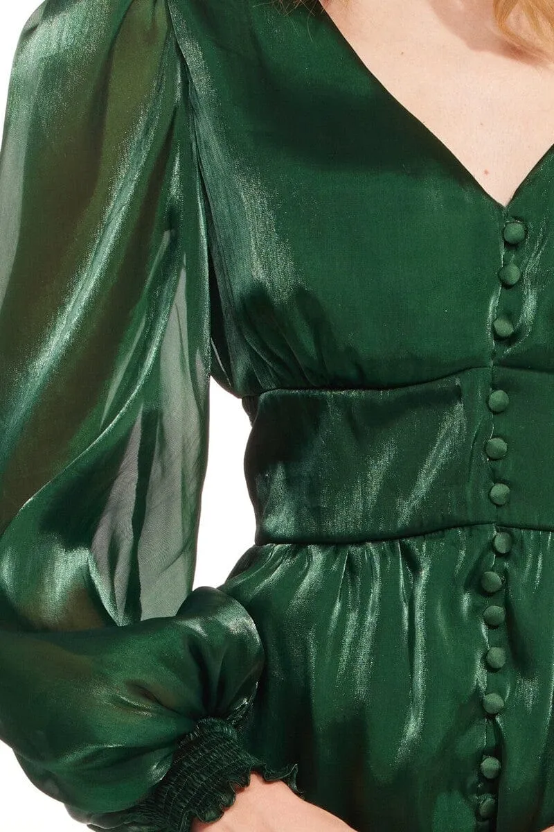 Everly Dress in Pine sold by Beau & Ro product image thumbnail 3