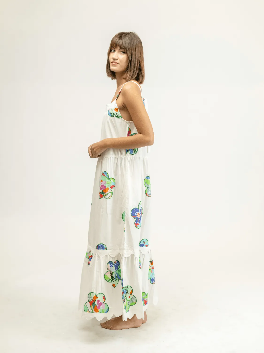 The Chase Dress | Alice Colin Floral Collage sold by Beau & Ro product image thumbnail 3