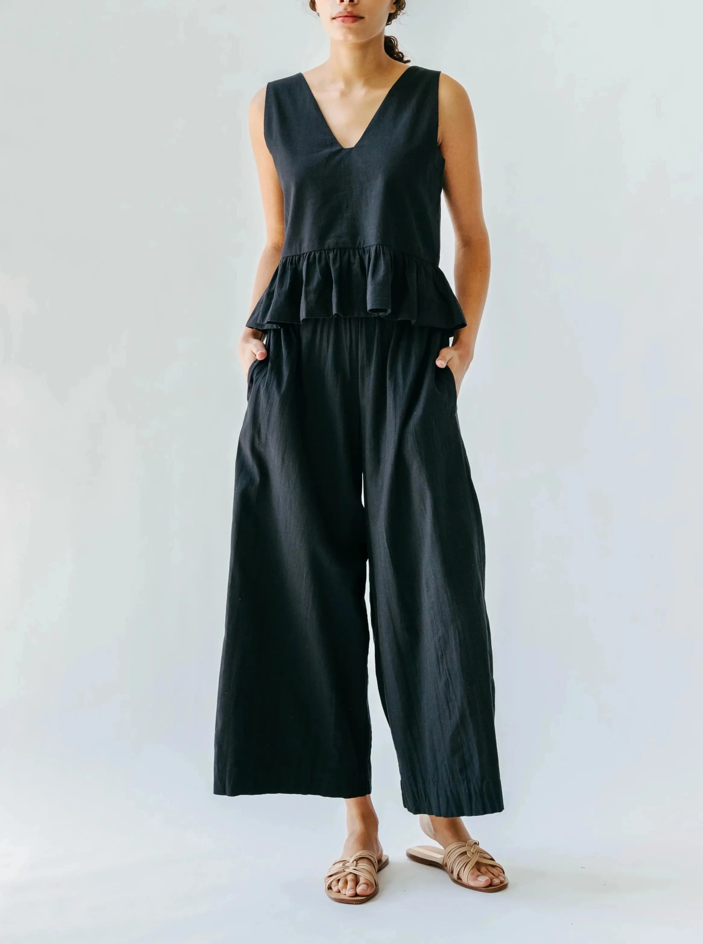 Mirth Pant in Black sold by Beau & Ro