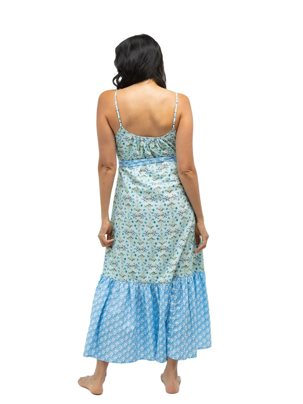 The Sunny Dress | Mint Floral sold by Beau & Ro product image thumbnail 4