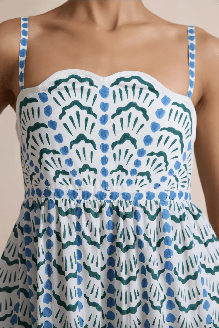 Bottishelly Dress in Deep Sea sold by Beau & Ro product image thumbnail 2