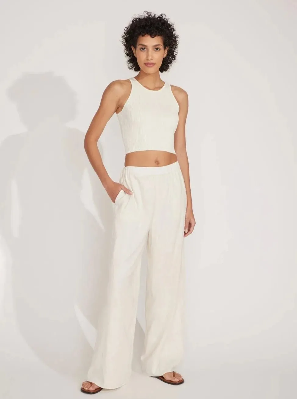 The Delaney Pant in Brule sold by Beau & Ro